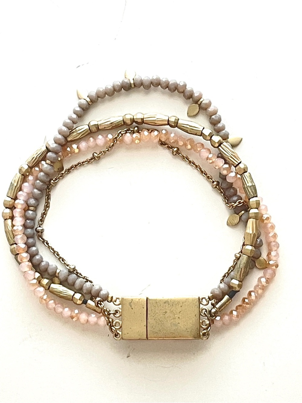 New Anthropologie Multi-strand Bohemian Bracelet - Picture 3 of 4